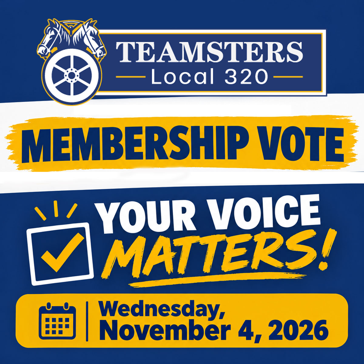 Membership Vote